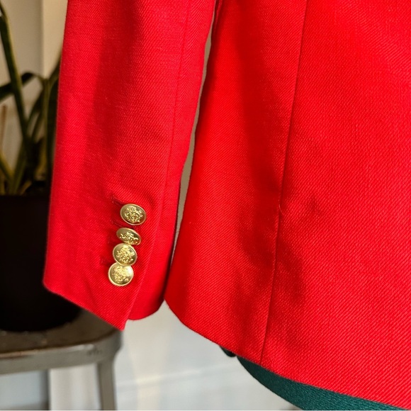 Jcrew Helena blazer in stretch linen blend size 0 - Picture 7 of 14